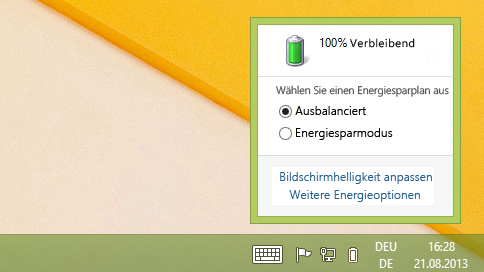 bildschirmhelligkeit windows 10
