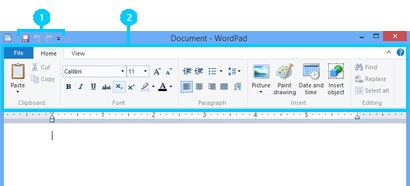 WordPad Window